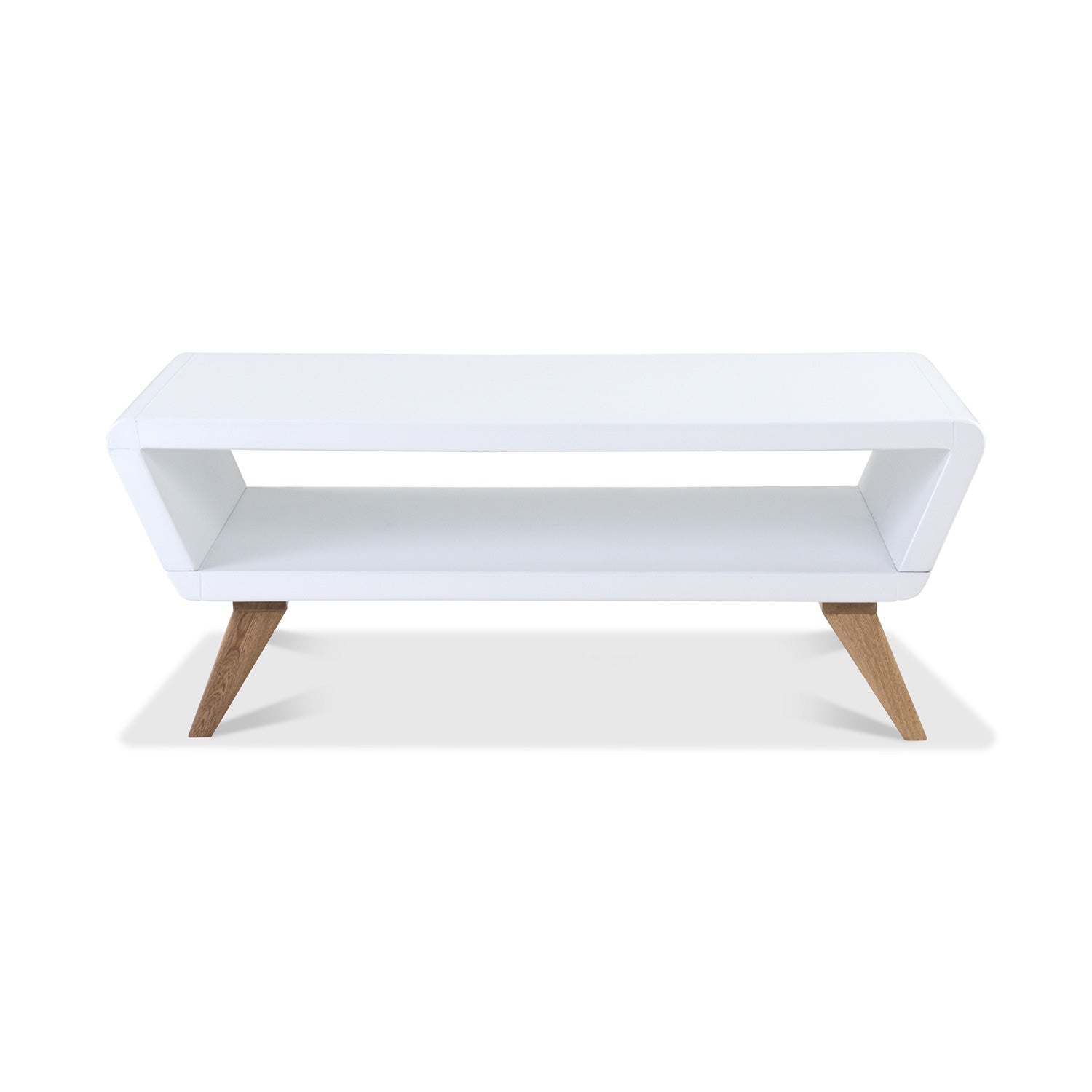 Mesa De Centro Ari Natural/Blanco