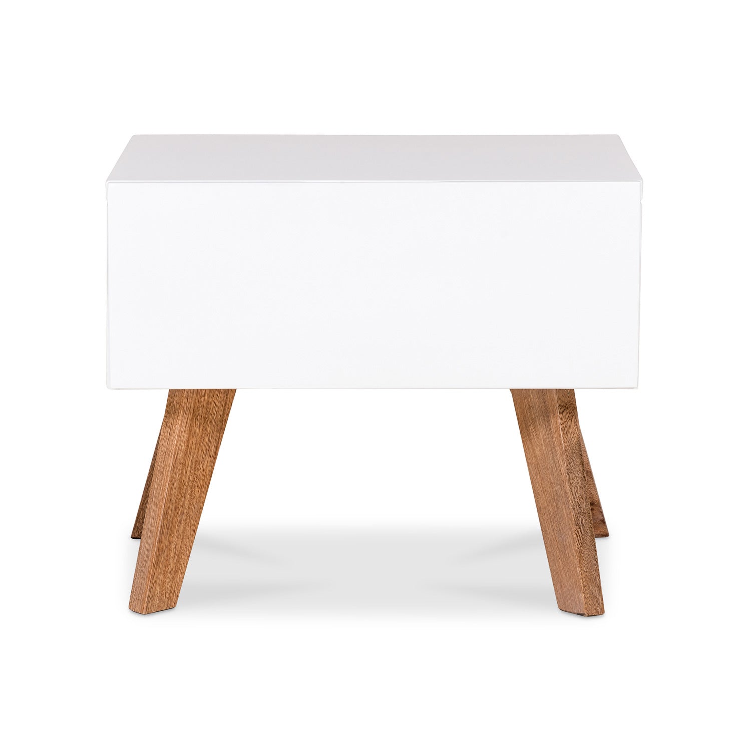 Nochero Nix Natural/Blanco Mate